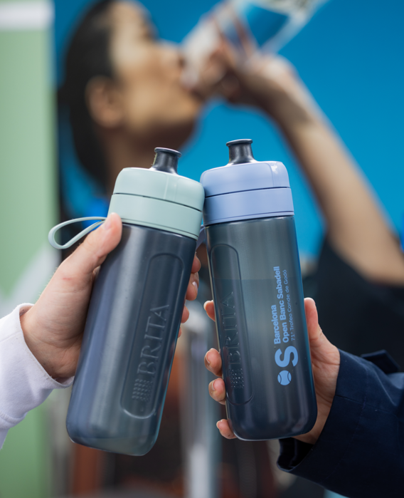 BRITA y el Barcelona Open Banc Sabadell redoblan sus esfuerzos para conseguir un torneo libre de botellas de plástico de un solo uso